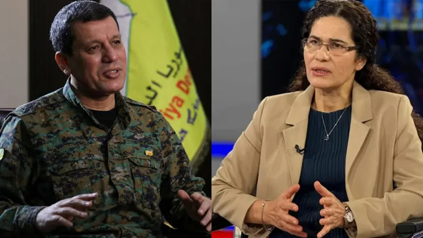 Îlham Ehmed û Mezlûm Ebdî diçin Şamê
