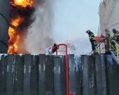 اشتعال النيران بمصفاة أفيبسكي الروسية بعد هجوم مسيرات