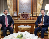نێچیرڤان بارزانی، سەرۆکی هەرێمی کوردستان، پێشوازیی لە بەڕێز د. محەمەد عەلی ئەللامی، سەرۆکی دەستەی دەستپاکیى فیدراڵی و شاندێکی یاوەری کرد.