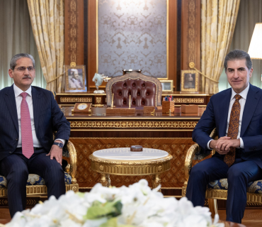 نێچیرڤان بارزانی، سەرۆکی هەرێمی کوردستان، پێشوازیی لە بەڕێز د. محەمەد عەلی ئەللامی، سەرۆکی دەستەی دەستپاکیى فیدراڵی و شاندێکی یاوەری کرد.