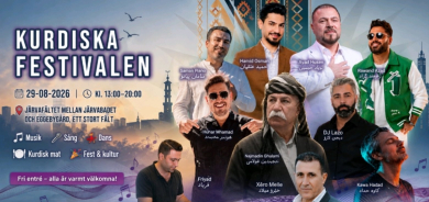 Li Swêdê Festîvala Çandî ya Kurdî tê lidarxistin
