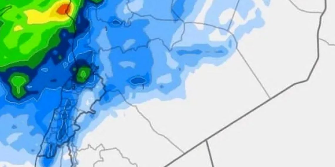 Meteorolojî Sûriye: Ji bo barana dijwar, lêhî û birûskê hişyarî da