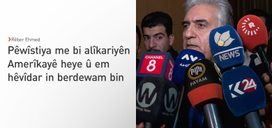 Reber Ehmed: Bi Bexda û hevpeymanan re kar ji bo rawestandina êrîşên li ser Kurdistanê dikin