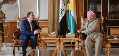 Serok Barzanî tekezî li ser rewatiya doz û mafên gelê Kurdistan û Filistînê kir