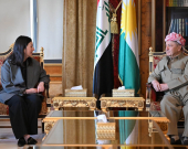 الرئيس بارزاني يبحث مع مديرة مبادرة العراق في المجلس الأطلسي المستجدات الإقليمية