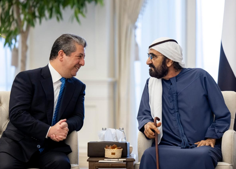 مەسرور بارزانی و ئیمارات ئاسۆیەکی نوێی هاوبەشیی ستراتیژی