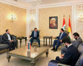 منسق التوصيات الدولية يستقبل ممثل المفوضية السامية للأمم المتحدة لشؤون اللاجئين في العراق