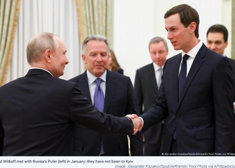 US Envoys Arrive in Moscow as Washington Seeks to Revive Ukraine Peace Talks