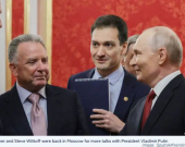US Envoys Meet Putin in Moscow as Ukraine Peace Efforts Intensify