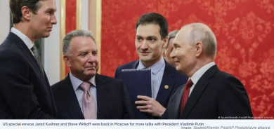 US Envoys Meet Putin in Moscow as Ukraine Peace Efforts Intensify