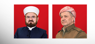 الاتحاد العالمي لعلماء المسلمين يعزّي الرئيس مسعود بارزاني بوفاة الشيخ عبد الواحد بارزاني