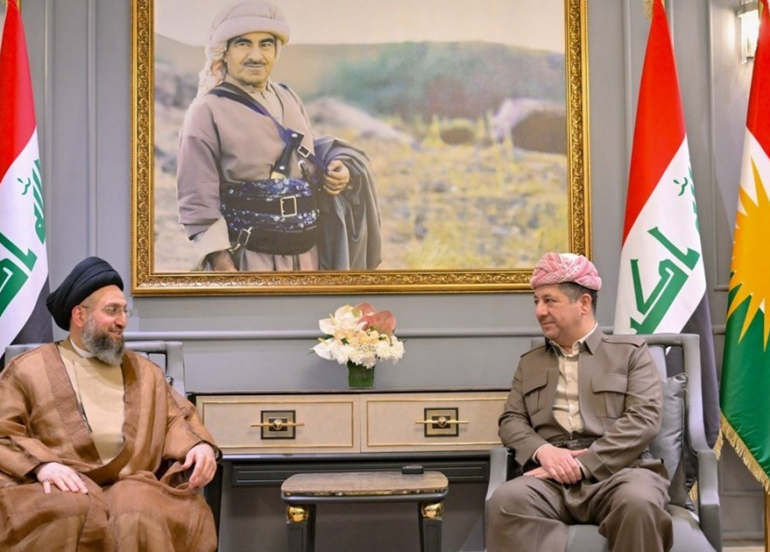 PM Barzani, al-Hakim Discuss Iraq’s Political Developments and Erbil-Baghdad Disputes