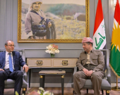Prime Minister Masrour Barzani Bids Farewell to Ambassador of Russia