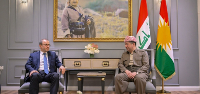Prime Minister Masrour Barzani Bids Farewell to Ambassador of Russia