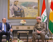 رئيس حكومة إقليم كوردستان يستقبل سفير روسيا لدى العراق  إلبروس كوتراشيف