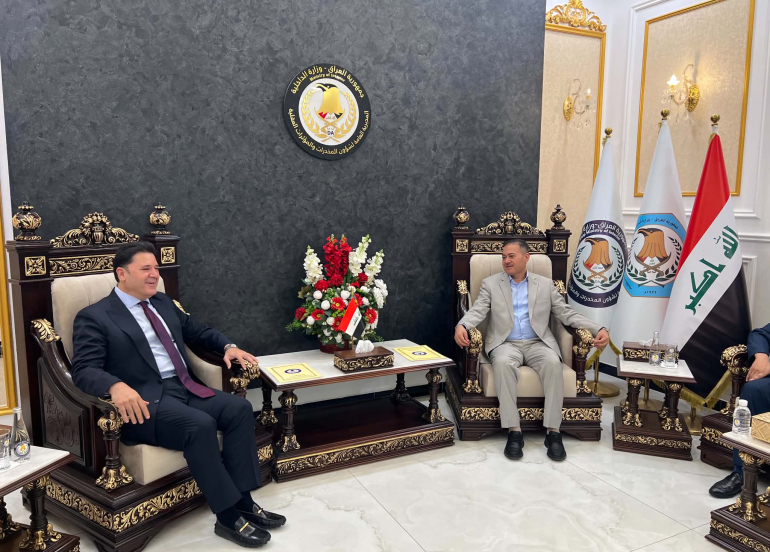 ڕێکخەری ڕاسپاردە نێودەڵەتییەکان لەگەڵ هاوتاکانی فیدراڵی عێراق هەماهەنگی لە بوارى بەرەنگاربوونەوەی ماددە هۆشبەرەکان بەهێز دەکات