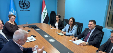 منسق التوصيات الدولية يلتقي المنسق المقيم للأمم المتحدة في العراق