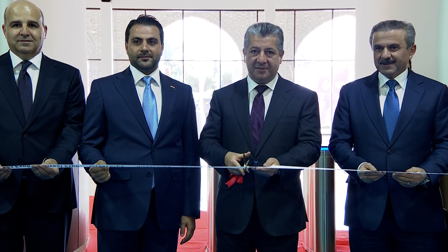 مسرور بارزاني يفتتح المعرض الدولي السابع للاستثمار العقاري في أربيل
