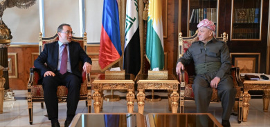 الرئیس بارزاني يستقبل السفير الروسي لدى العراق في بيرمام