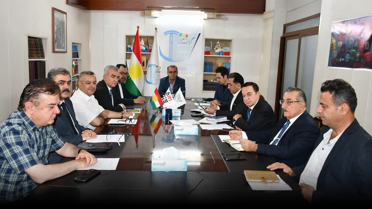نقابة صحفيي كوردستان تؤكد أهمية عقد مؤتمرها الاعتيادي الرابع وتبحث شمول صحفيي المناطق الكوردستانية خارج إدارة الإقليم بتوزيع الأراضي