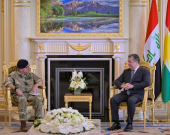 رئيس الحكومة مسرور بارزاني ووفد عسكري بريطاني رفيع يبحثان آخر المستجدات الأمنية في إقليم كوردستان والعراق والمنطقة