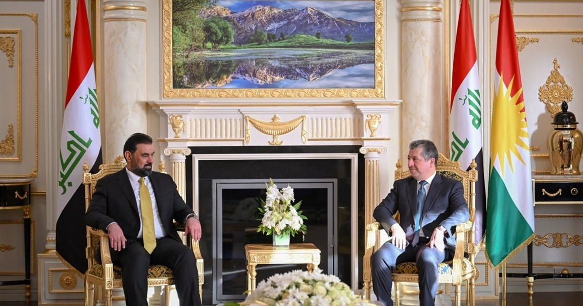 رئيس حكومة إقليم كوردستان يستقبل وفداً من مجلس النواب الاتحادي