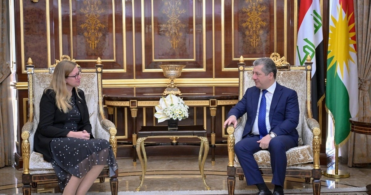 رئيس الحكومة يستقبل القنصل العام البريطانية الجديدة لدى إقليم كوردستان