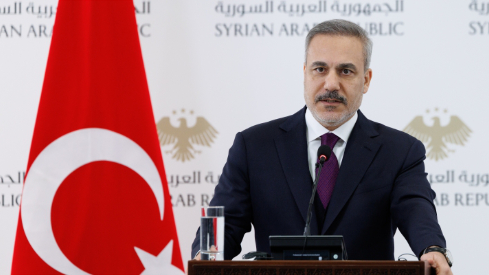 Hakan Fîdan li Şamê: Divê proseya têkelkirina HSDê bi lez bê bicihanîn
