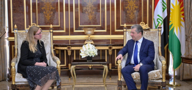 Prime Minister Barzani Receives New UK Consul General