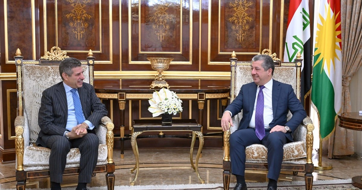 Prime Minister Masrour Barzani Receives U.S. Chargé d’Affaires