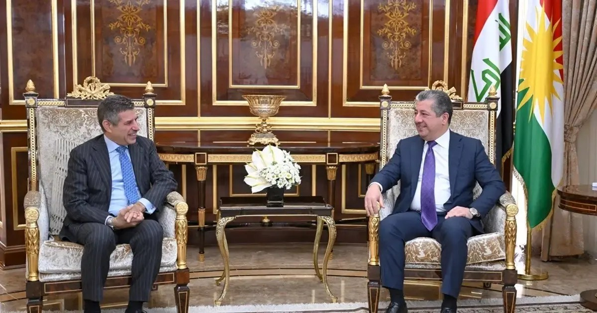 Mesrûr Barzanî û Birêvebirê Kar û Barên Balyozxaneya Amerîkayê civiyan