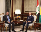 رئيس إقليم كوردستان يبحث مع القائم بالأعمال الأميركي حصر السلاح ودعم بغداد