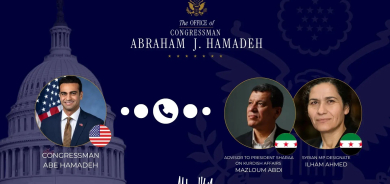Hamadeh: Mezlûm Ebdî û Îlham Ehmed li Şamê roleke girîng dilîzin