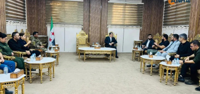 Mazlûm Ebdî li ser ewlehiya Kobanê bi fermandarê Helebê re civiya