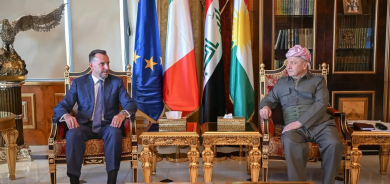 Serok Barzanî û Balyozê Îtalyayê li Pîrmamê civiyan