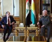 الرئيس بارزاني يستقبل القنصل العام الفرنسي الجديد في أربيل ويبحث معه ملفات المنطقة ومهمة التحالف الدولي