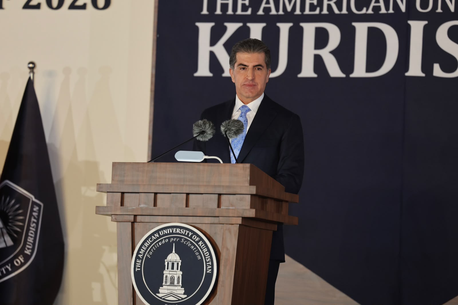 Kurdistan Region President Nechirvan Barzani to university graduates: Take Kurdistan’s gains further