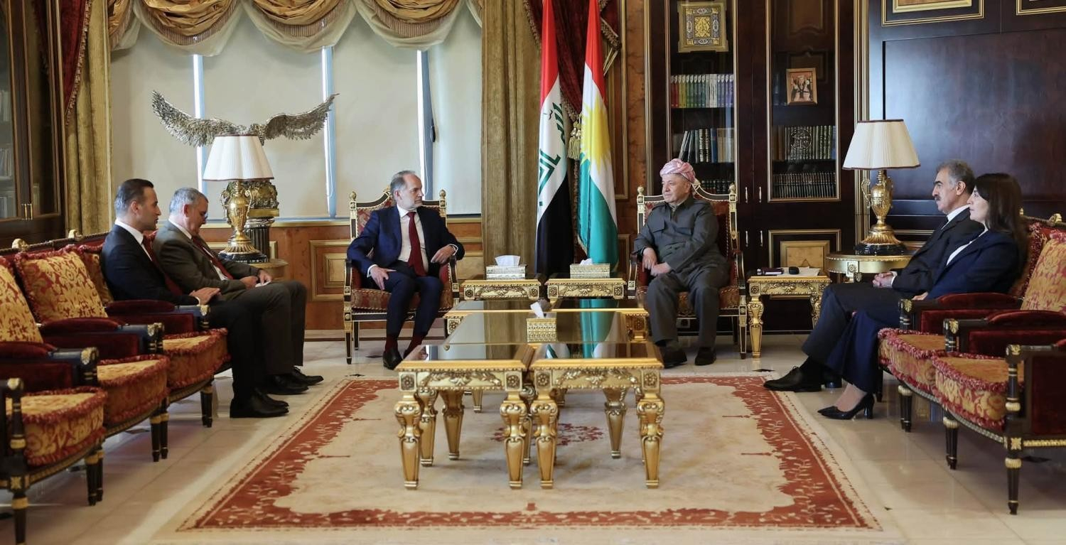 President Barzani Meets France’s New Consul General in Erbil to Discuss Regional Developments