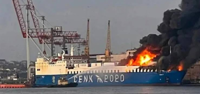 هێرشی فڕۆکەی بێفڕۆکەوان بۆ سەر کەشتییەکی تورکیا لە ئۆکرانیا