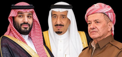 العاهل السعودي وولي العهد يعزيان الرئيس بارزاني بوفاة عبد الواحد بارزاني