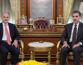 رئیس اقلیم كوردستان يستقبل القنصل الفرنسي الجديد