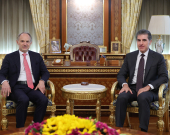نێچیرڤان بارزانی، سه‌رۆكی هه‌رێمی كوردستان، پێشوازیی له‌ بەڕێز باڵیۆز ئیمانوێل مینیۆ، كونسوڵی گشتیی نوێی فه‌ره‌نسا له‌ هه‌رێمی كوردستان كرد.