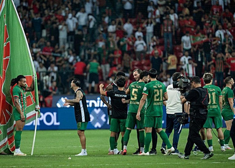 Amedsporê Beşîktaş têk bir û derket lûtkeya Superlîgê