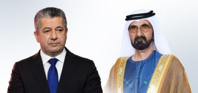 PM Barzani Offers Condolences to UAE Leadership Over Death of Sheikh Ahmed bin Rashid Al Maktoum