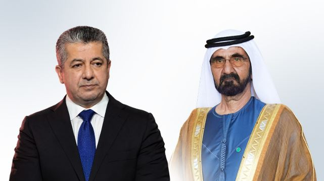 PM Barzani Offers Condolences to UAE Leadership Over Death of Sheikh Ahmed bin Rashid Al Maktoum