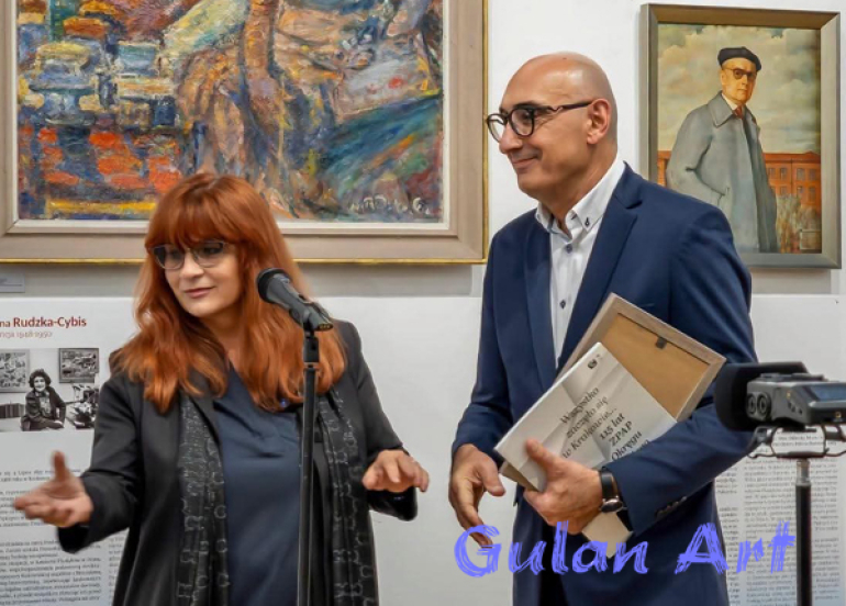 زیاد ڕەئووف بە مەدالیای ١١٥ ساڵەی دامەزرانی سەندیكای هونەرمەندانی پۆلۆنیا ڕێزی لێ گیرا