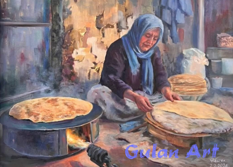 هونەرمەندی شێوەكار هەوار مەزهەر بۆ گوڵان:بازاڕی هونەر لە كوردستان هەیە و لە گەشەكردندایە