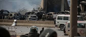 چەند تەقینەوەیەکی گەورە لە کۆگایەکی تەقەمەنی لە باکووری سوریا ڕوودەدەن