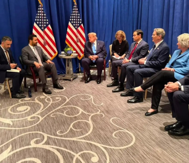 Elî Zeydî û Donald Trump li hev civiyan