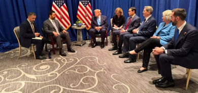 Elî Zeydî û Donald Trump li hev civiyan